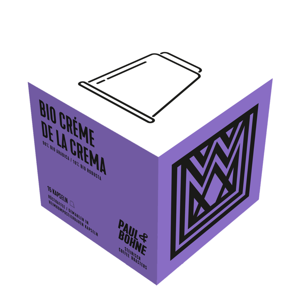 Paul & Bohne / Bio Créme de la Crema / Kapsel